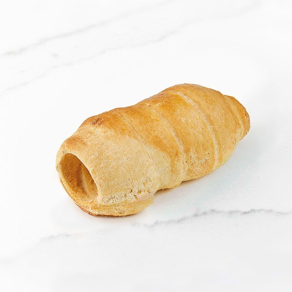 Cannoli de hojaldre listo para ser rellenado con elaboraciones dulces y saladas de 50mm de tamaño. De sabor dulce.